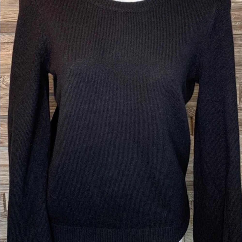 NWT Lauren by Ralph Lauren black sweater